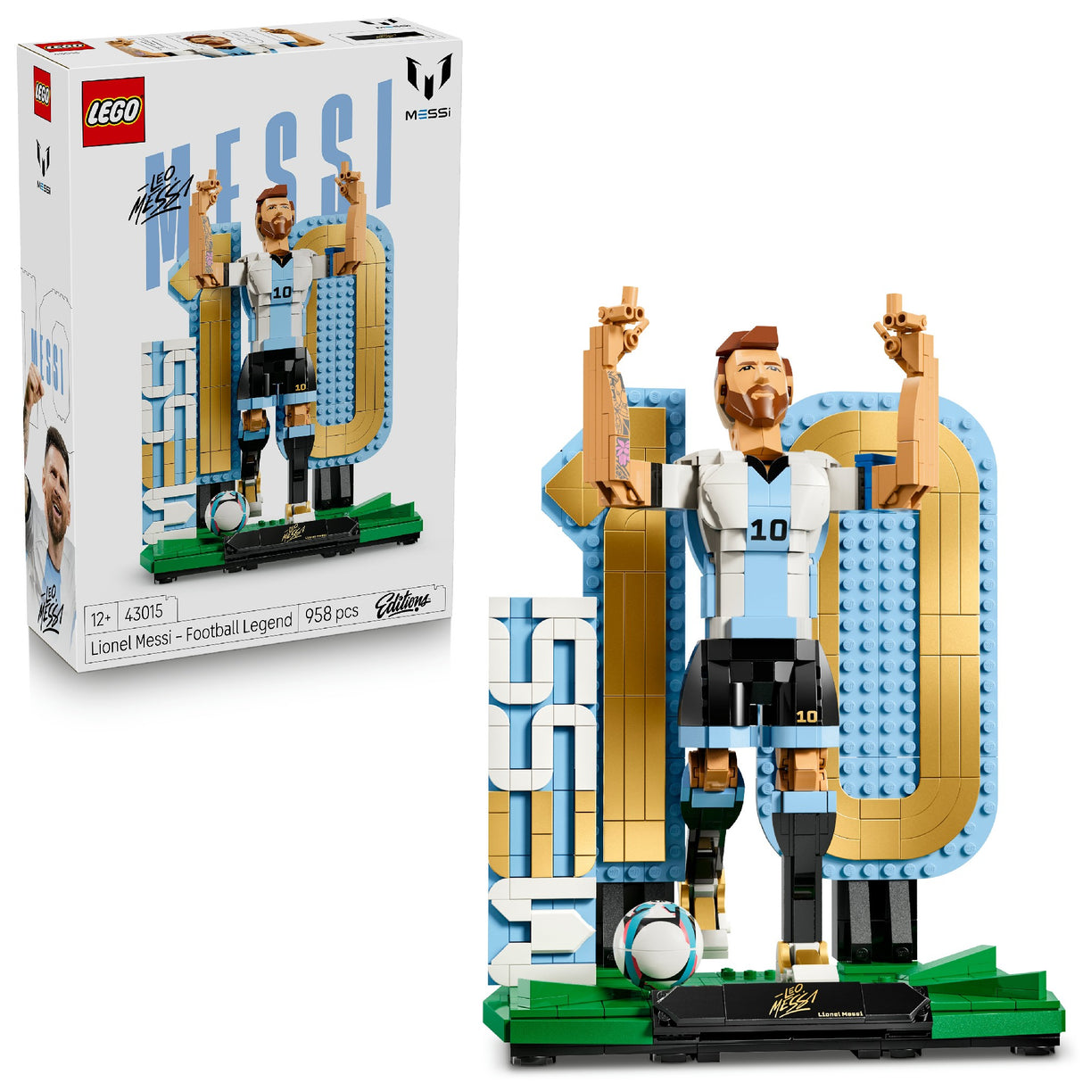 Lego Editions Sports Lionel Messi – Football Legend 43015 Age: 12+