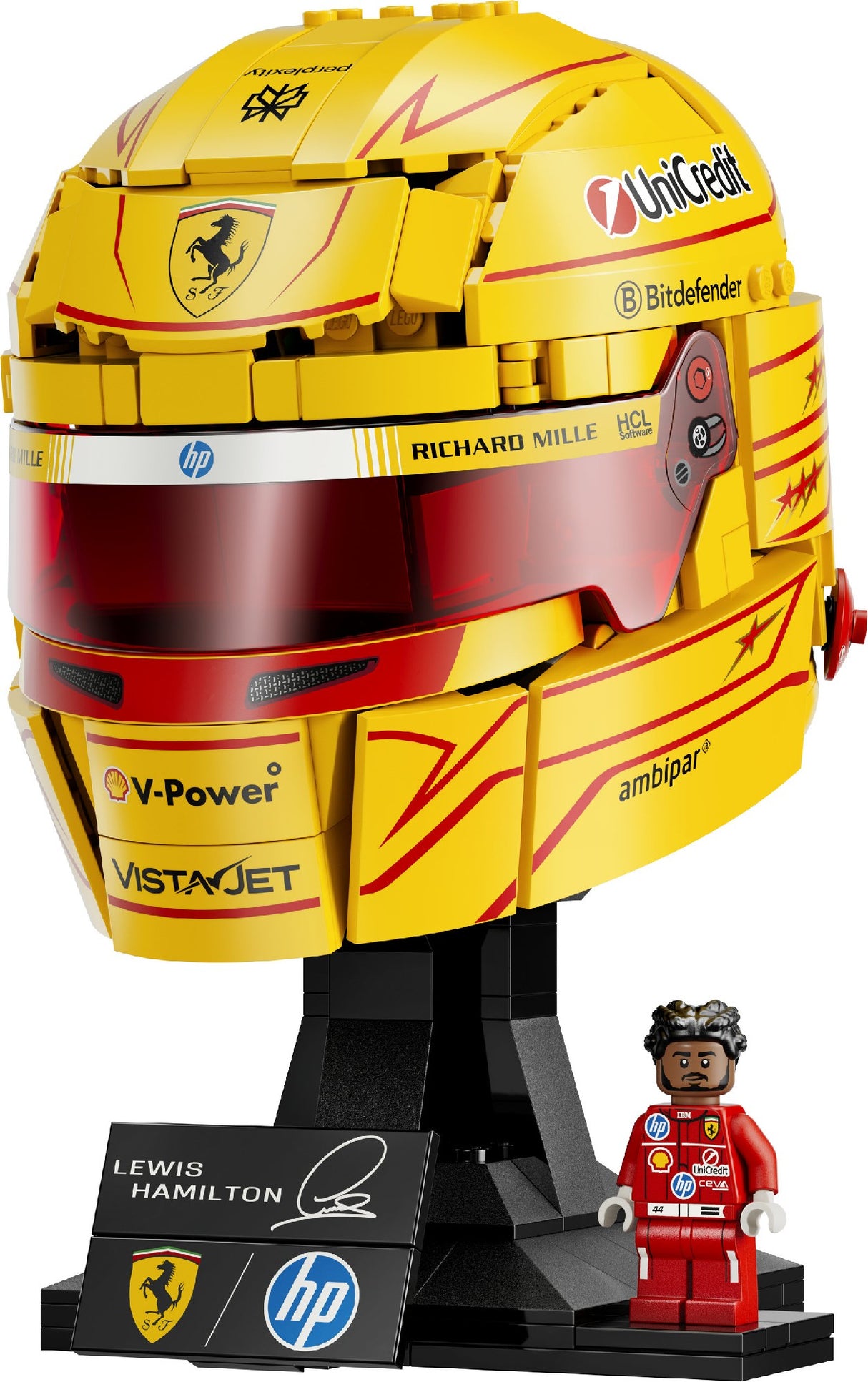 Lego Editions Vehicles Scuderia Ferrari Hp Lewis Hamilton Helmet 43022 Age: 14+
