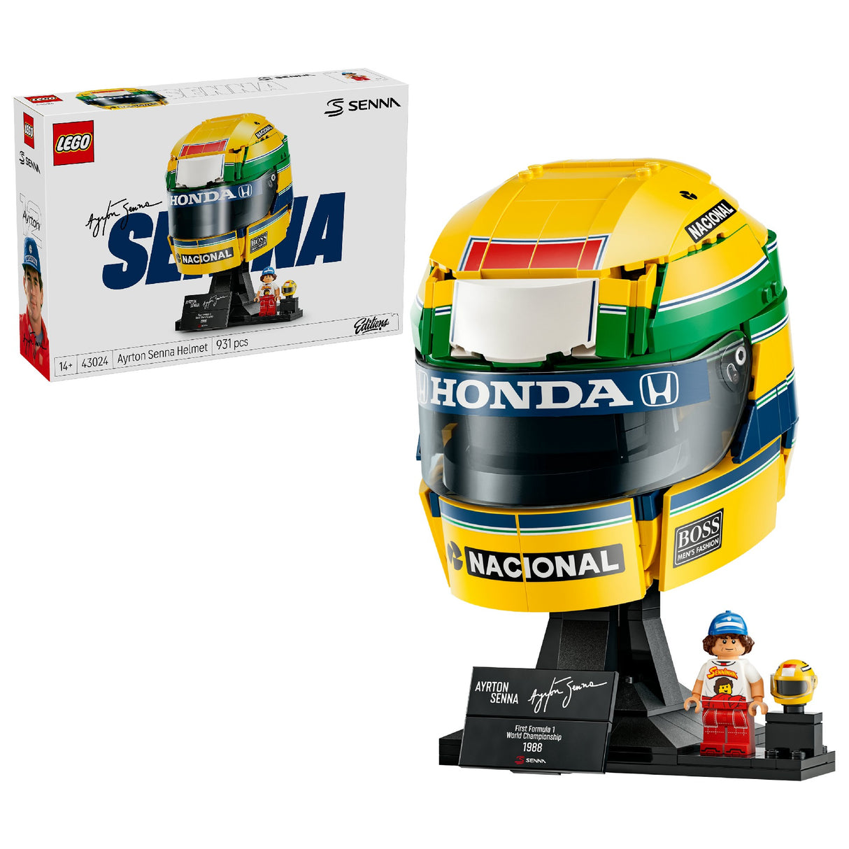 Lego 43024 Editions Vehicles Ayrton Senna Helmet Age: 14+