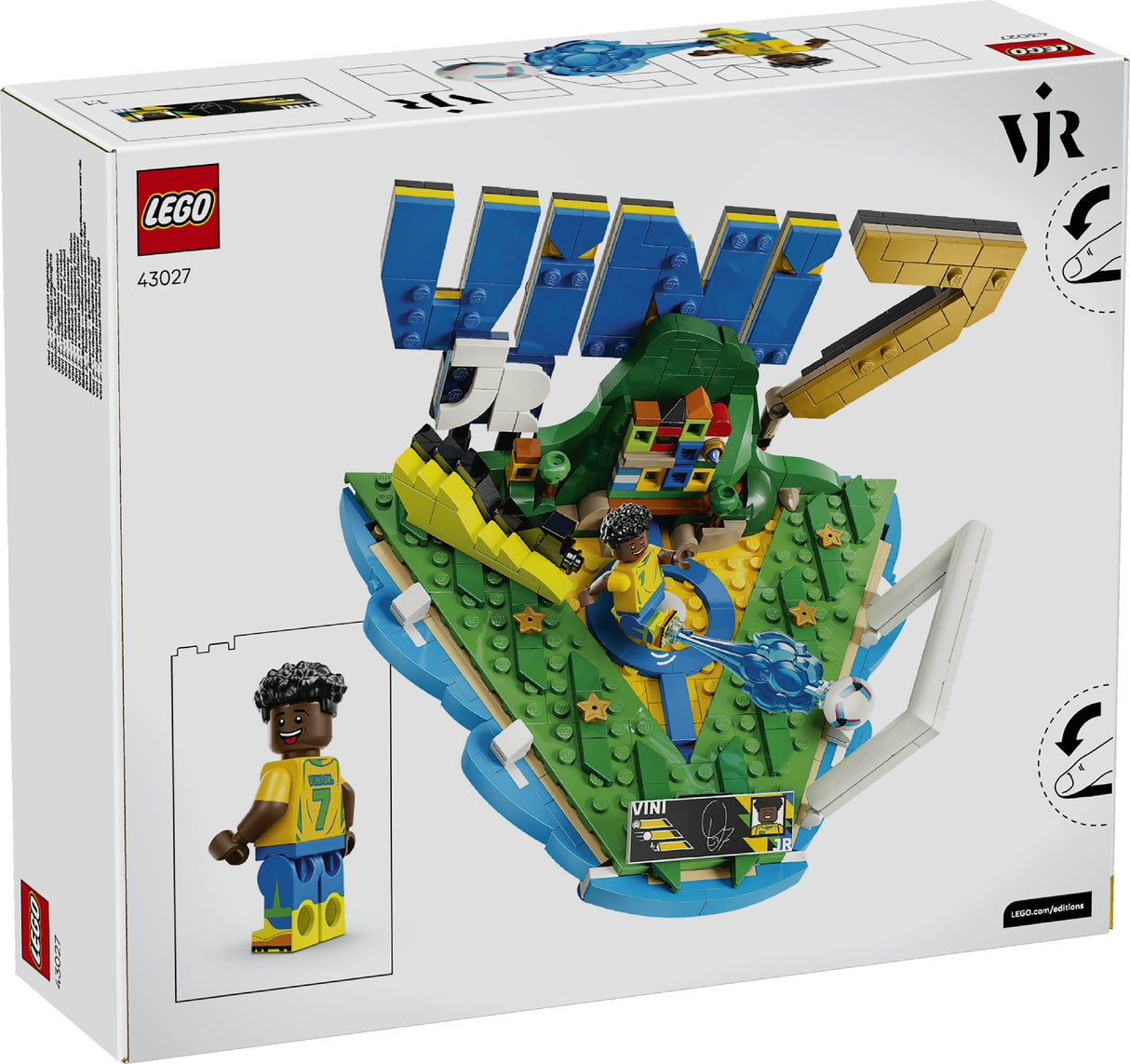 Lego Editions Sports Vini Jr. – Football Highlights 43027 Age: 10+