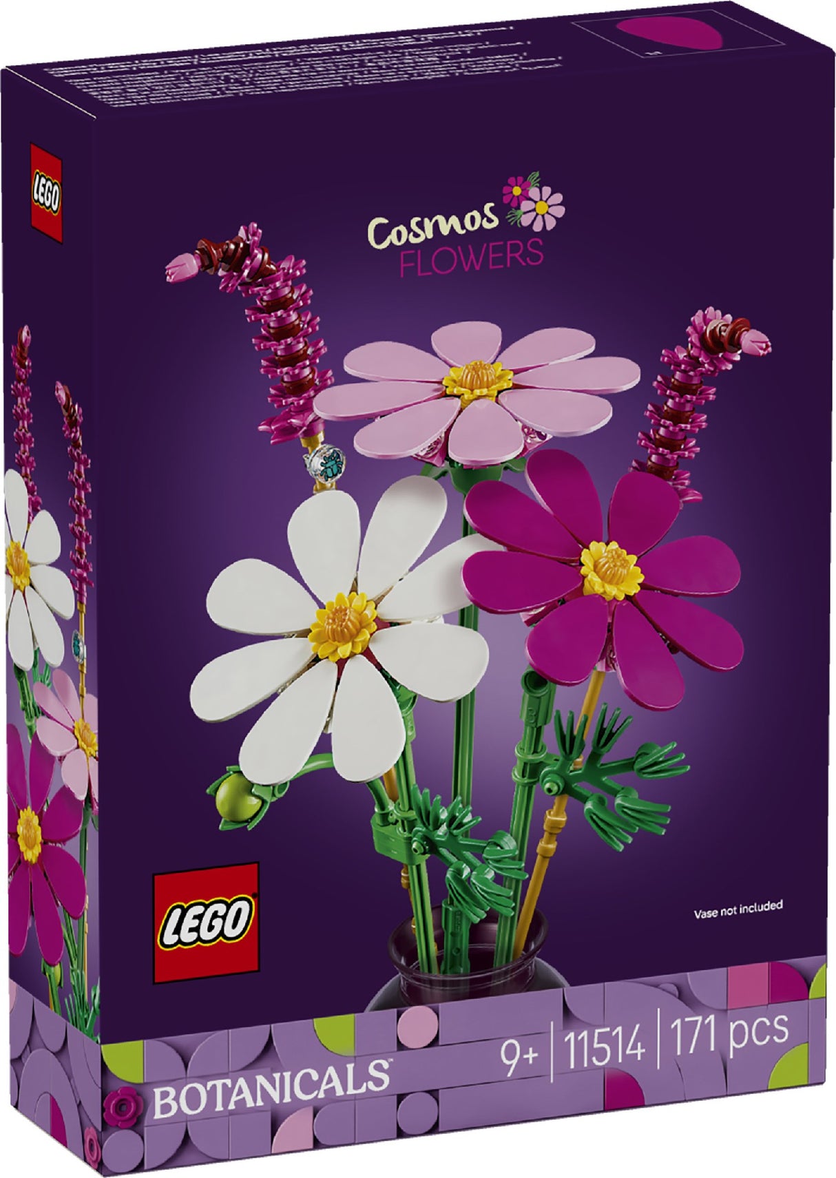 LEGO 11514 BOTANICALS COSMOS FLOWERS AGE: 9+