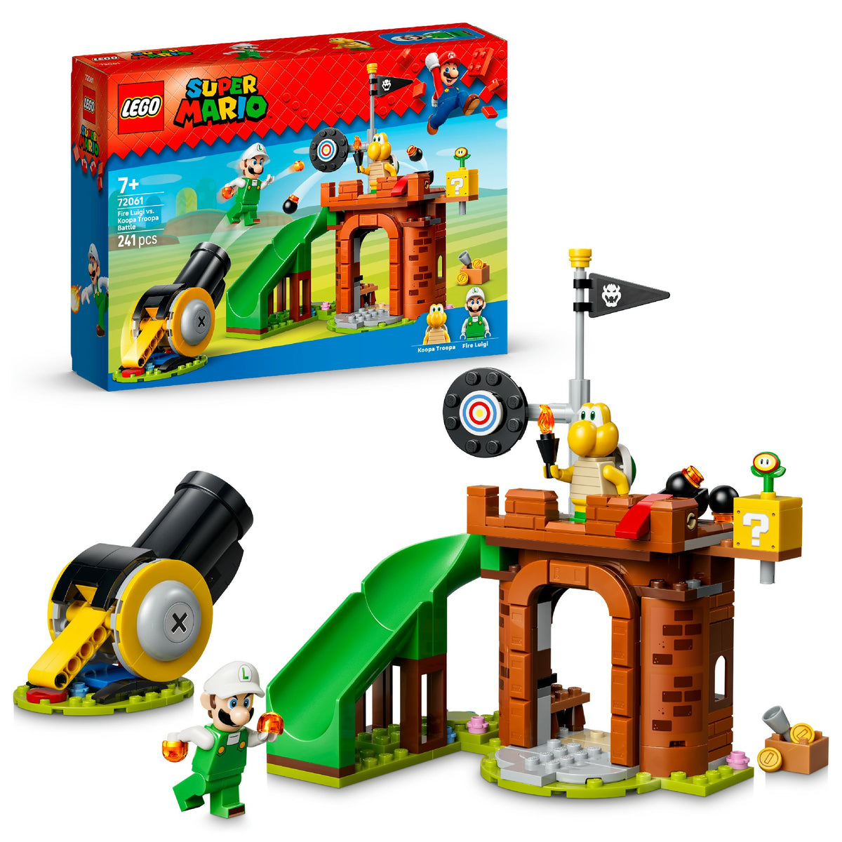 LEGO 72061 SUPER MARIO FIRE LUIGI VS. KOOPA TROOPA BATTLE