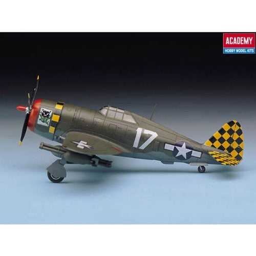 Academy 1/72 P-47D Razor-Back Thunderbolt Plastic Model Kit 12492