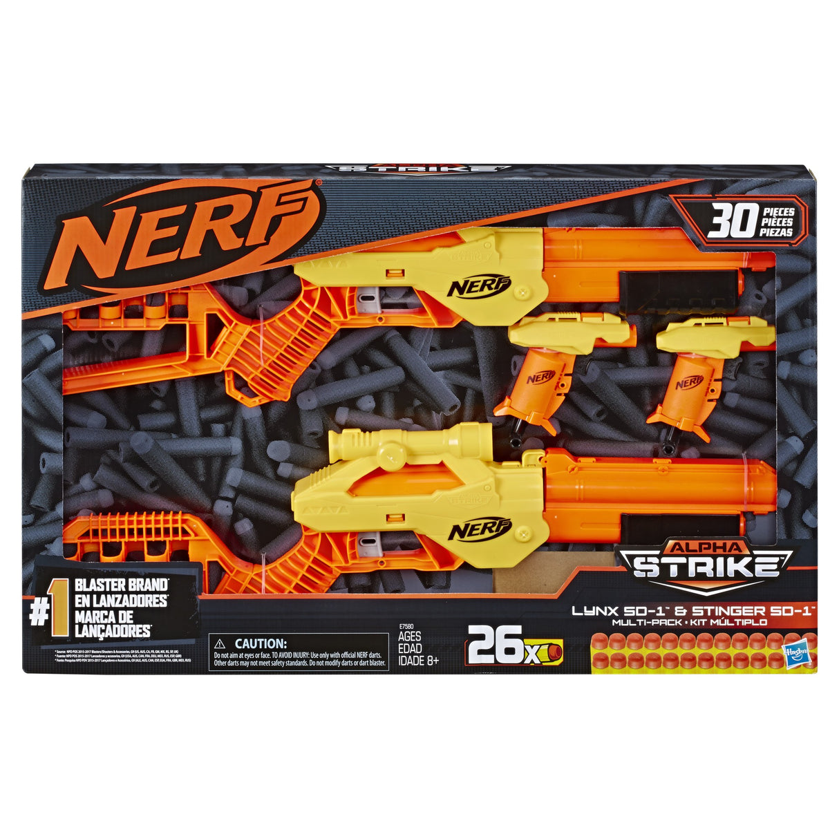Nerf Alpha Strike Lynx Sd-1 & Stinger Sd-1 Multi Pack