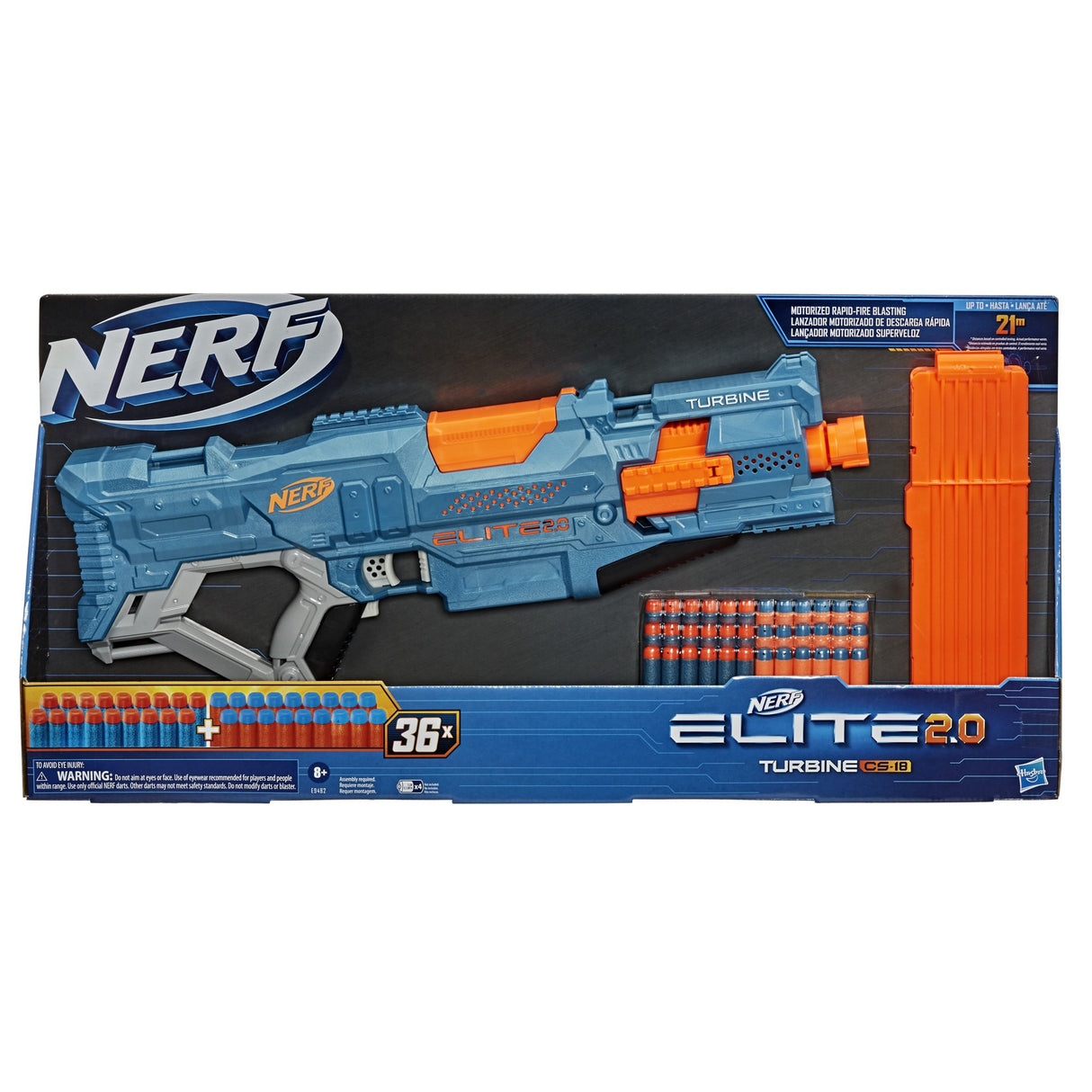 Nerf Elite 2.0 Turbine Cs-18
