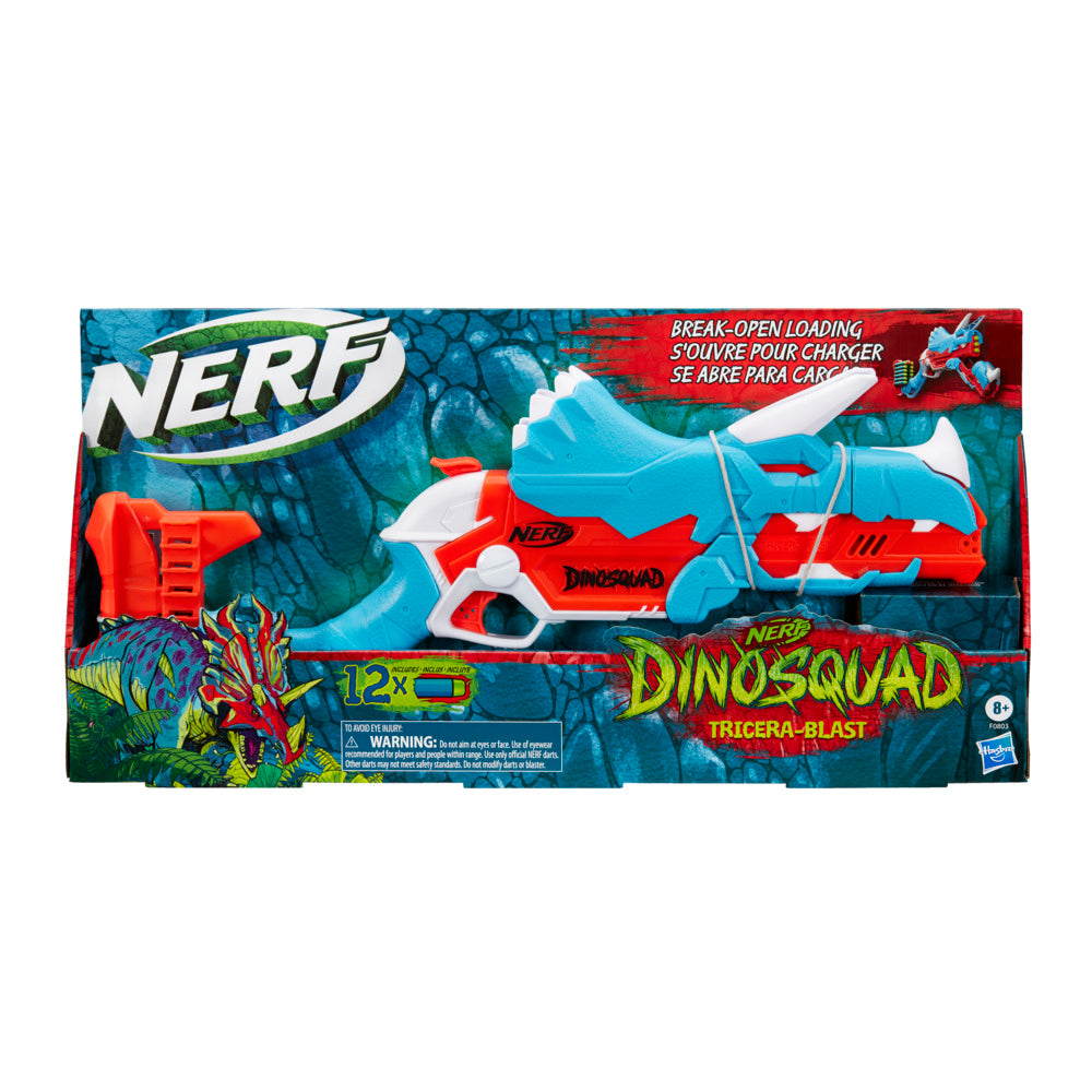 Nerf Dinosquad Tricera-blast Dart Blaster