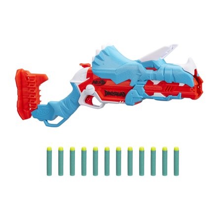 Nerf Dinosquad Tricera-blast Dart Blaster