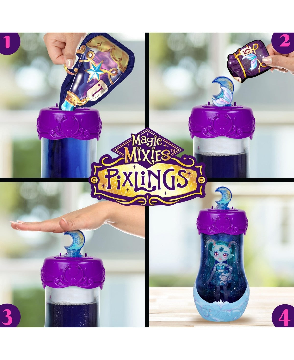 Magic Mixies Pixlings S2- Marena the Ice Mermaid