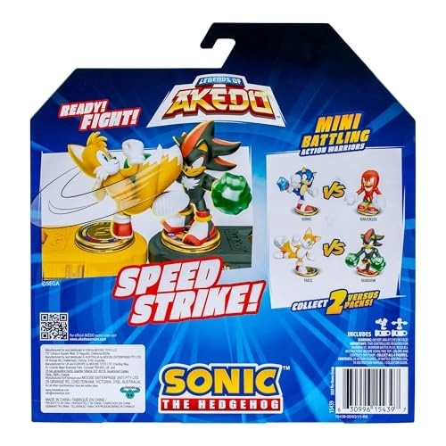 AKEDO Sonic S1 Versus Pack - Tails vs. Shadow