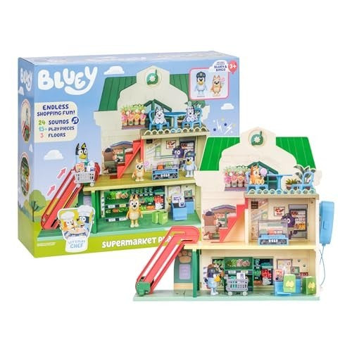 Bluey Supermarket Playset