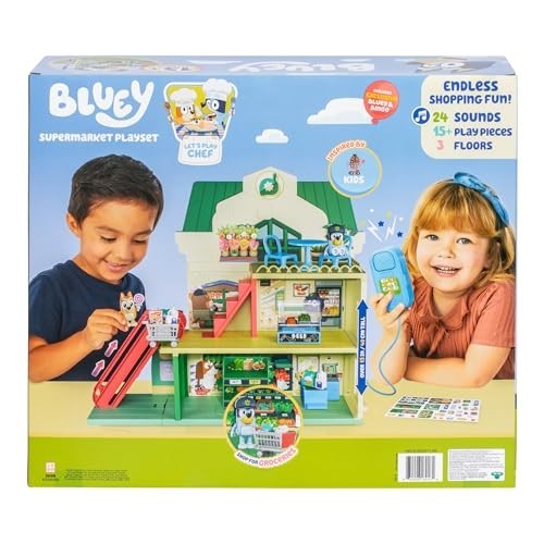 Bluey Supermarket Playset
