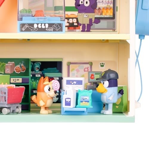 Bluey Supermarket Playset