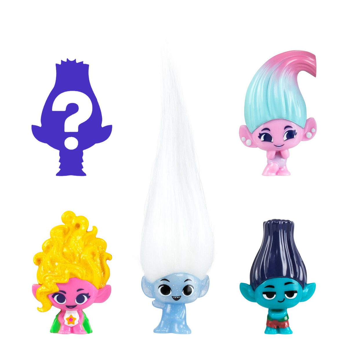 Trolls Figures Surprise 5-pack