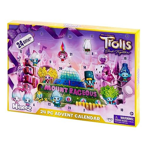 Trolls Band Together Mineez 24pc Holiday Advent Calendar