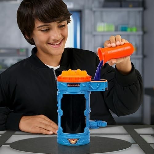 MrBeast Lab Mutators S3 Mutation Chamber Flame Claw Panther Figure