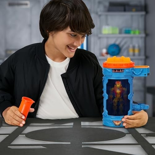 MrBeast Lab Mutators S3 Mutation Chamber Flame Claw Panther Figure