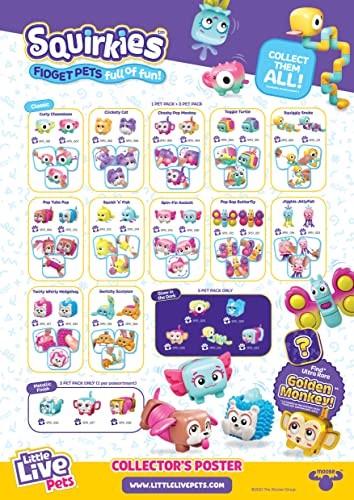 Little Live Pets Squirkies S1 5 Pack