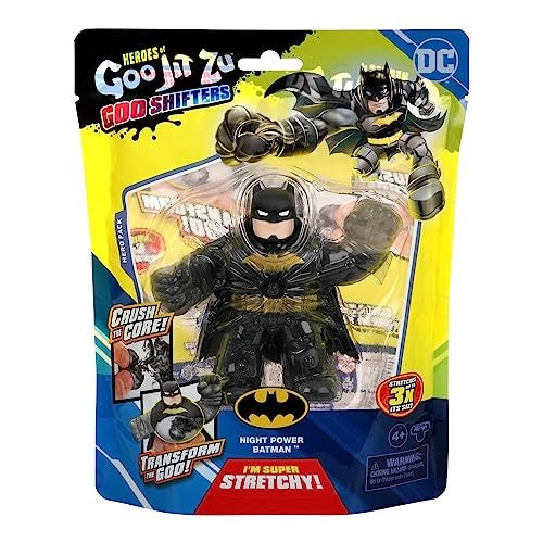 Heros Of Goo Jit Zu Dc Goo Shifters Ast- Night Power Batman