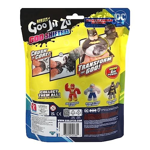 Heros Of Goo Jit Zu Dc Goo Shifters Ast- Night Power Batman