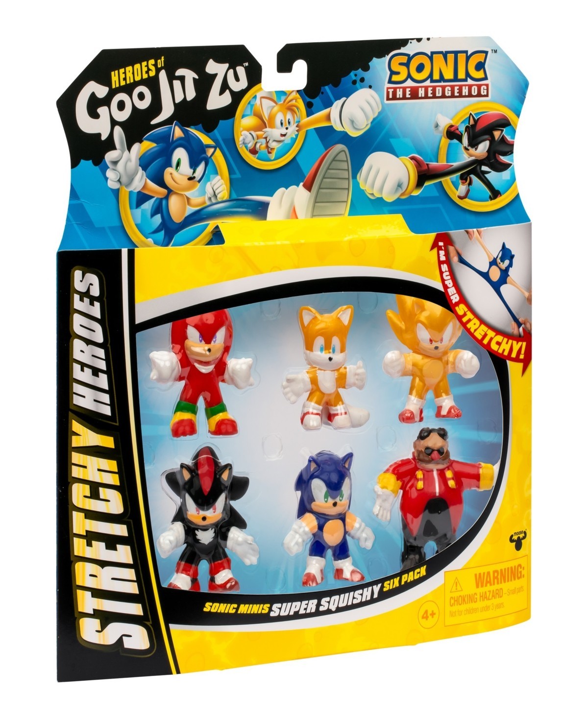 Heroes Of Goo Jit Zu Sonic The Hedgehog S4 Minis 6 Pack
