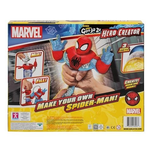 Heroes Of Goo Jit Zu of Marvel S10 Hero Creator Pack Spiderman
