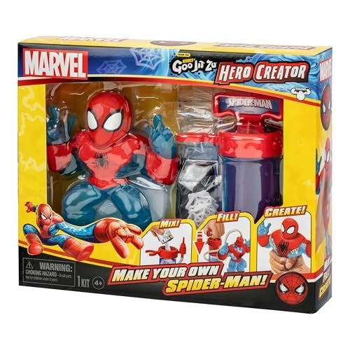 Heroes Of Goo Jit Zu of Marvel S10 Hero Creator Pack Spiderman