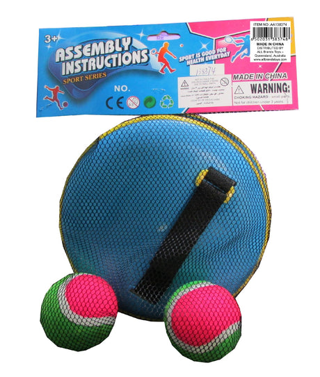 Velcro Catch Ball In Net Bag