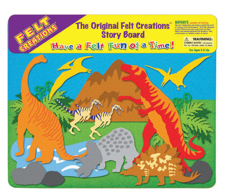 Felt Creations - Prehistoric Dinosaurs