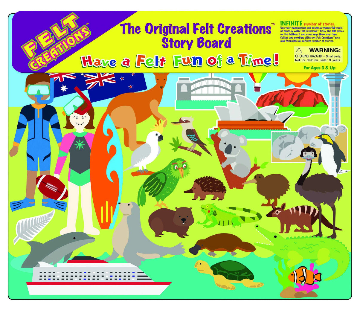 Felt Creations Explore Australia & New Zealand