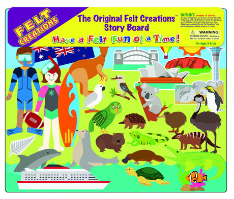 Felt Creations Explore Australia & New Zealand