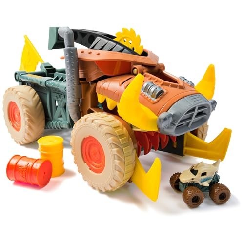Monster Jam Mini Jam Megalodon Mad Hog Chomper and Monster Truck