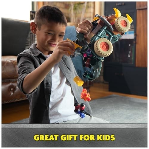 Monster Jam Mini Jam Megalodon Mad Hog Chomper and Monster Truck