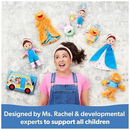 Ms. Rachel Official Surprise Learning Box  Educational Toys with Stuffed Animals  Sensory Toys & Activities for Babies  Toddler Toys for Girls & Boys