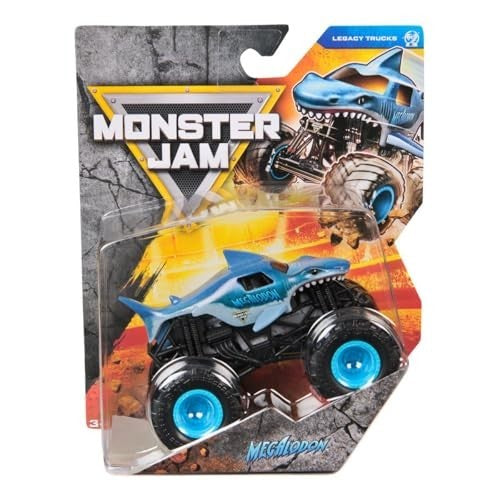 Monster Jam 1:64 Die Cast Trucks Asst - Megalodon