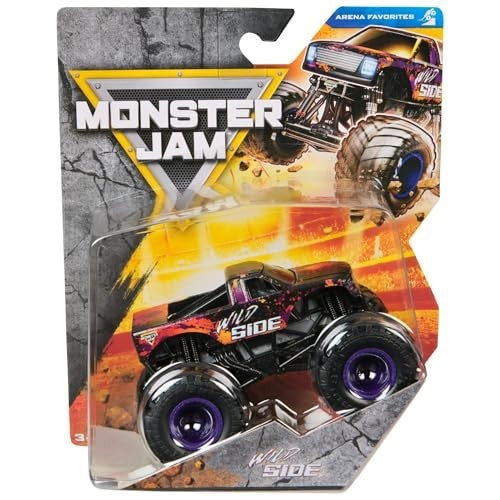 Monster Jam 1:64 Die Cast Trucks Asst - Wild Side