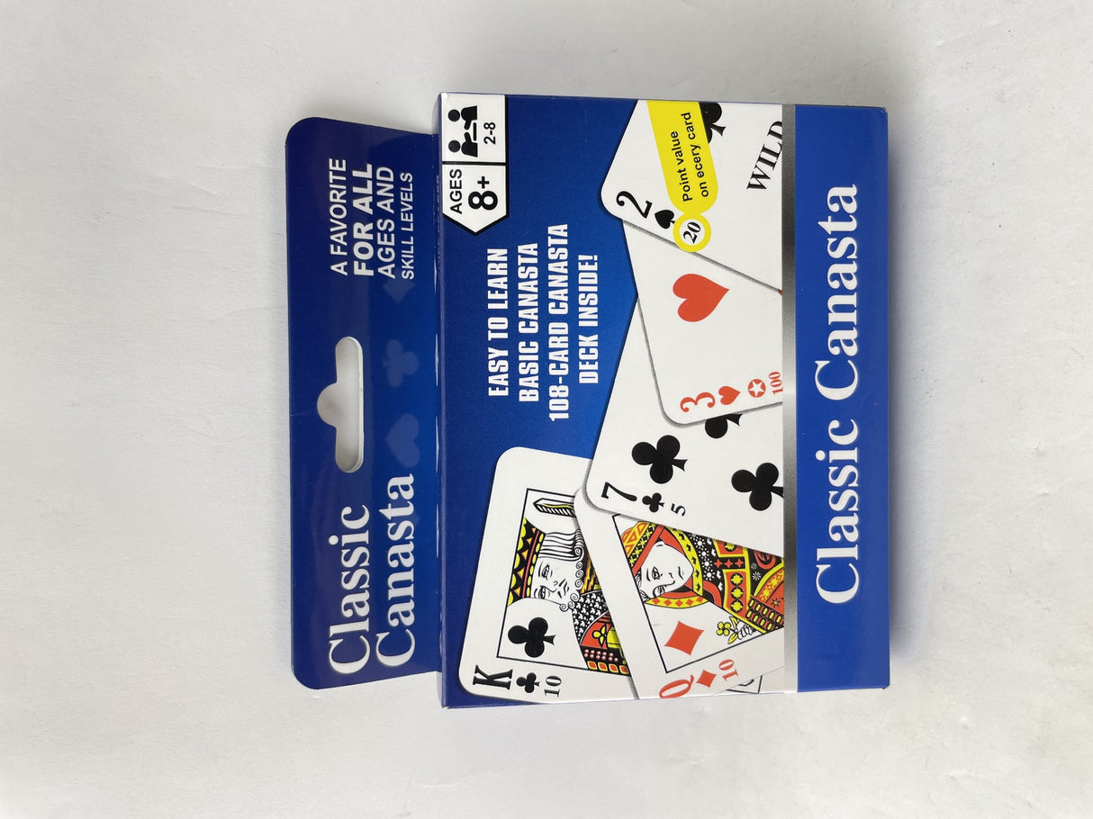 Classic Canasta Playing Card Game With Value Points