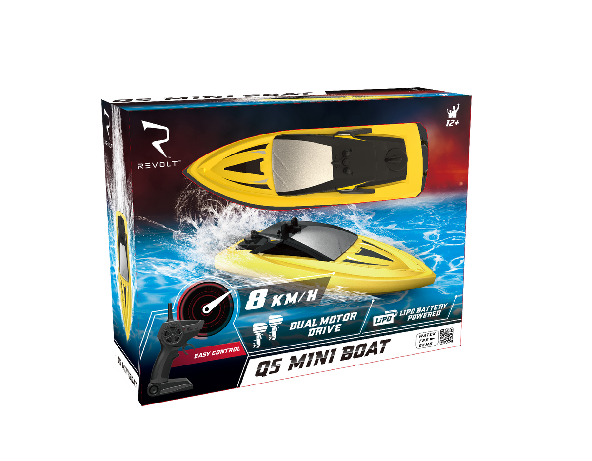 Revolt Galaxy Q5 Rc Boat - Red