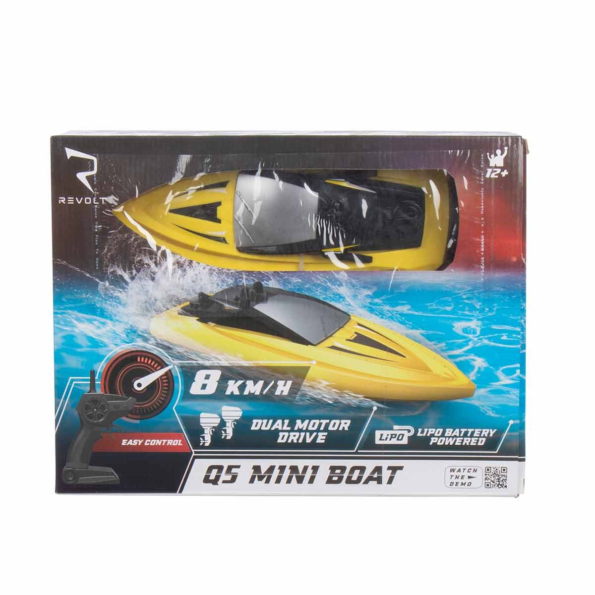 Revolt Galaxy Q5 Rc Boat - Red