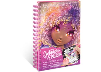 Nebulous Stars Magic Pattern Velvet - Small Creative Book