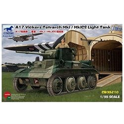 Bronco 1/35 A17 Vickers Tetrarch Mk1/1cs Light Tank