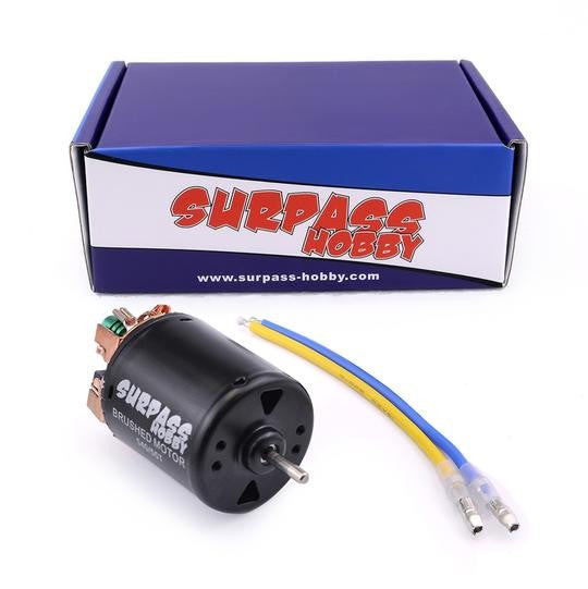 SURPASS HOBBY 540 BRUSHED MOTOR 3-SLOT 27T RPM: 17800