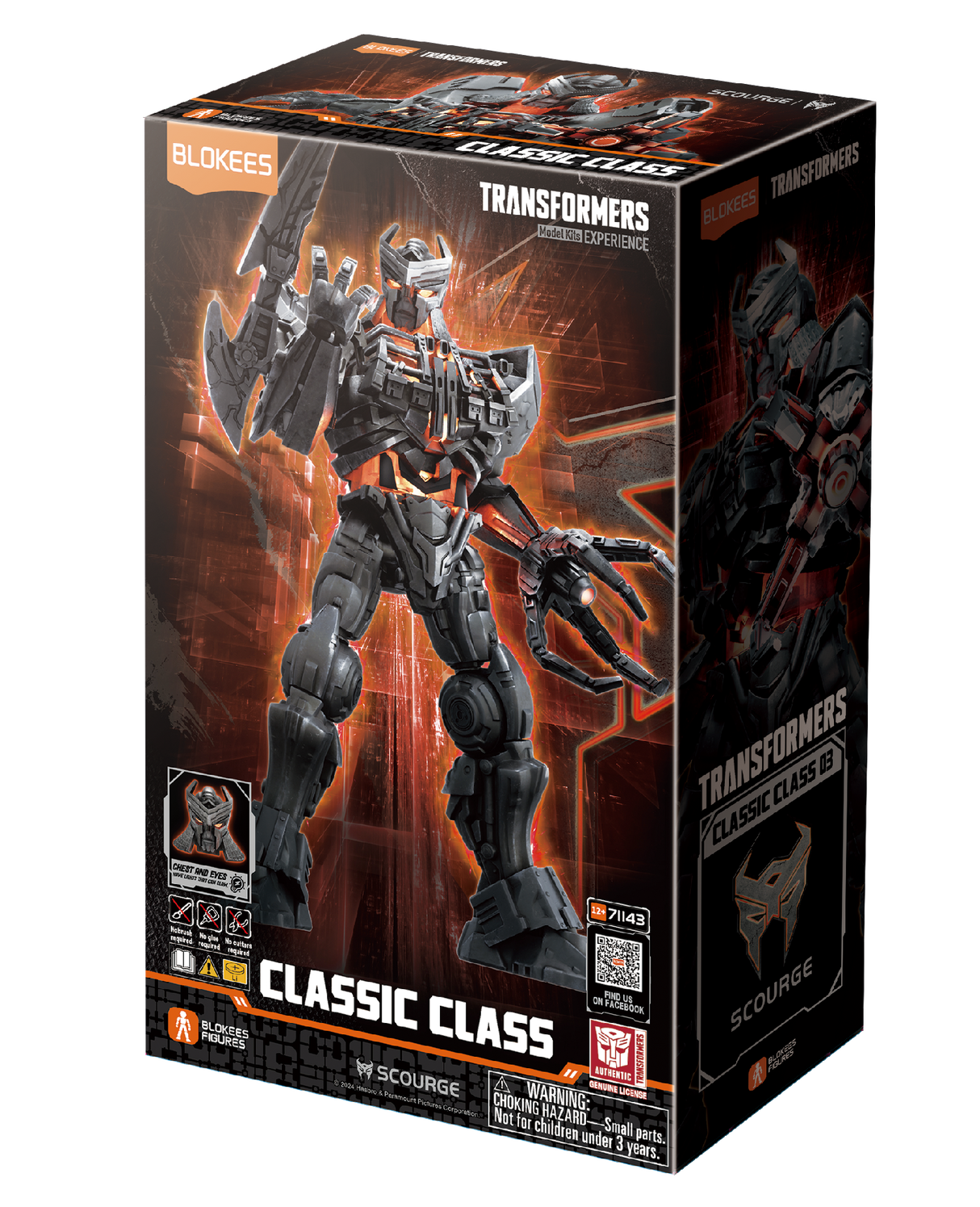 Blokees Transformers Classic Class - Scourge Kit