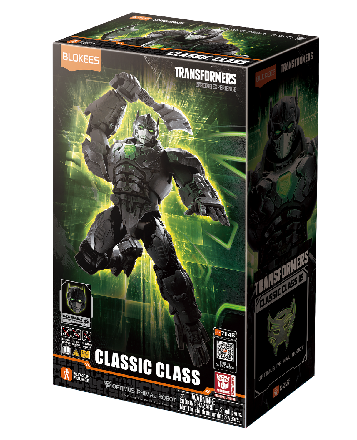 Blokees Transformers Classic Class - Optimus Primal Robot Kit