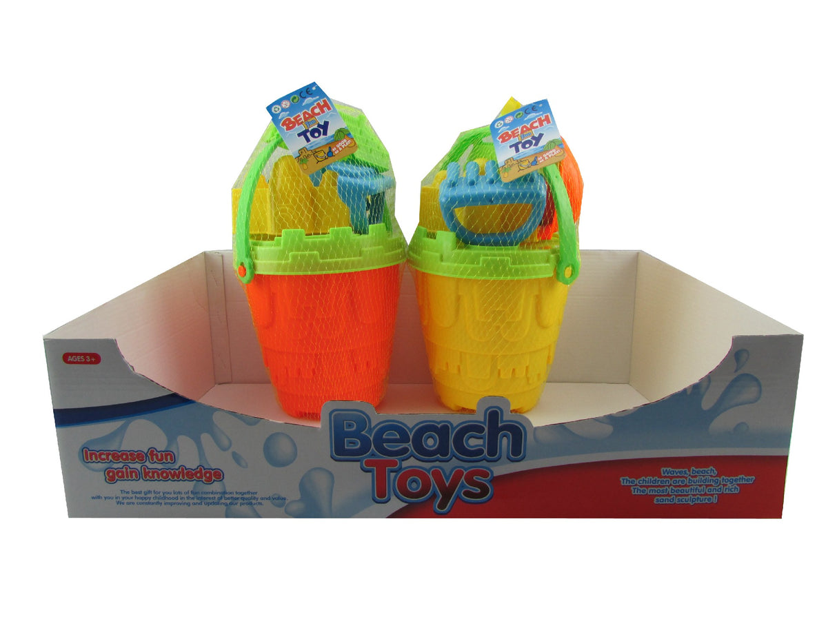 Beach Bucket Set Asst