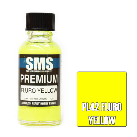Premium Fluro Yellow 30ml