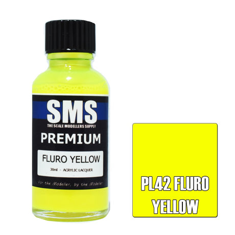 Premium Fluro Yellow 30ml