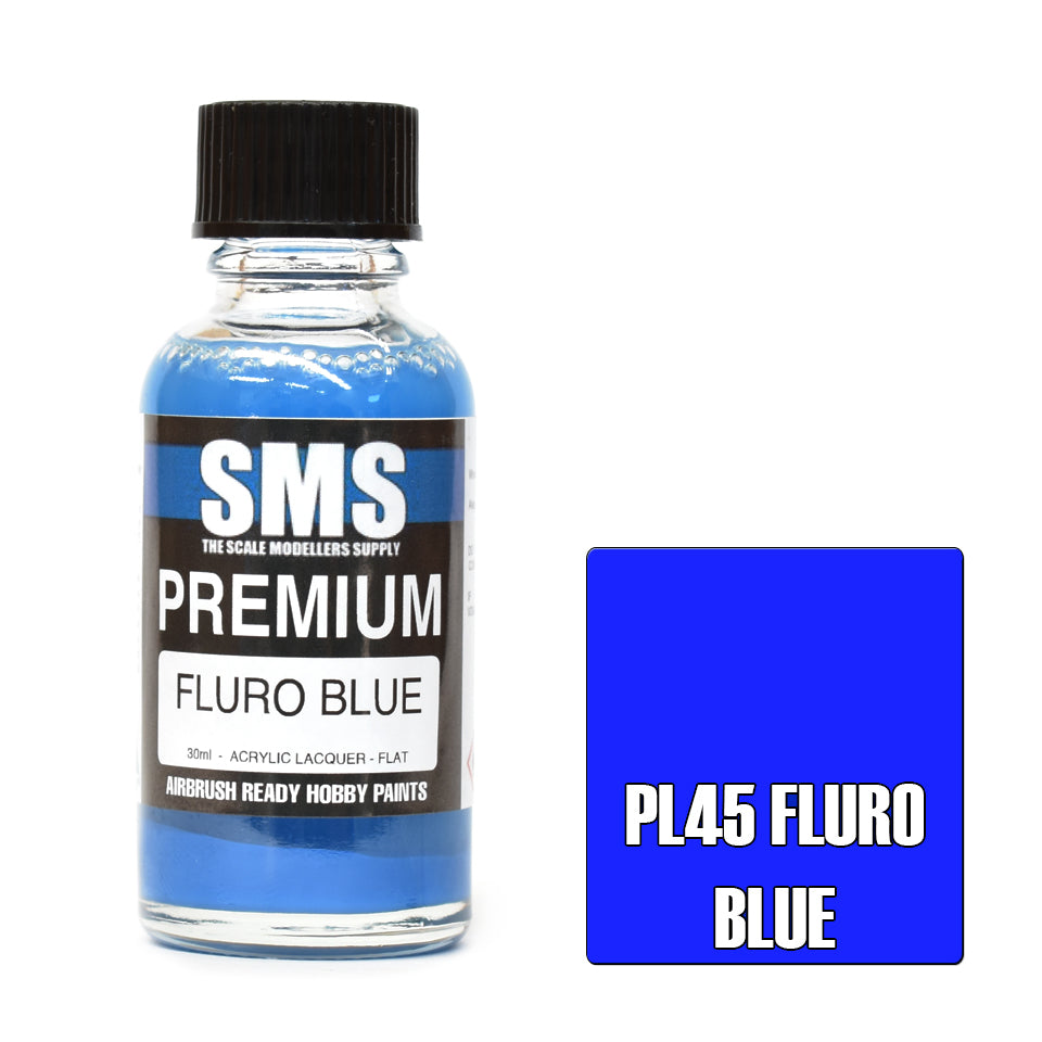 Premium Fluro Blue 30ml