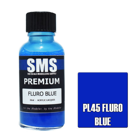 Premium Fluro Blue 30ml