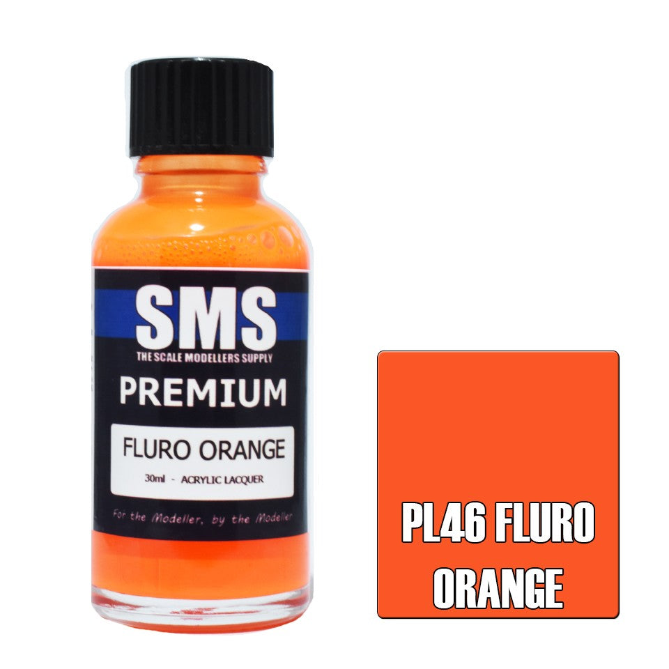 Premium Fluro Orange 30ml