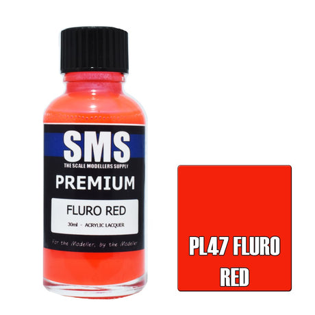 Premium Fluro Red 30ml